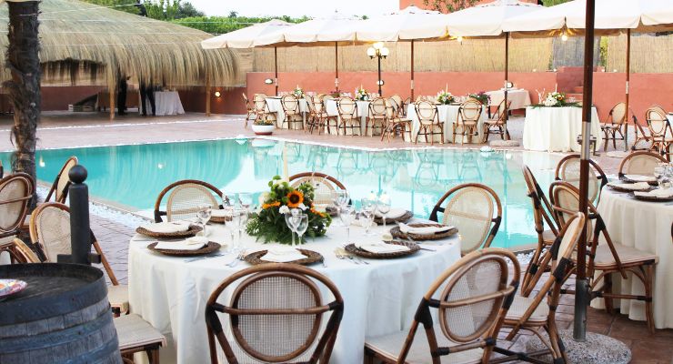 Preparazione matrimonio alla Valle di Ceri